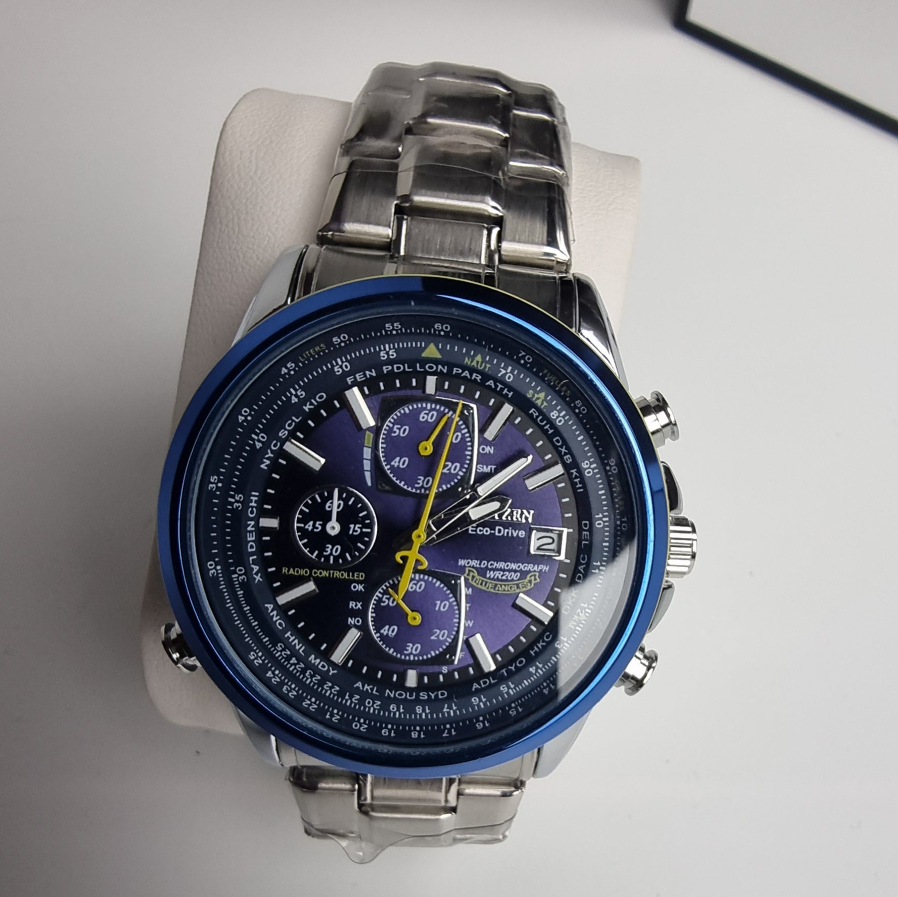 CITIZEN Eco-Drive World Chronographe