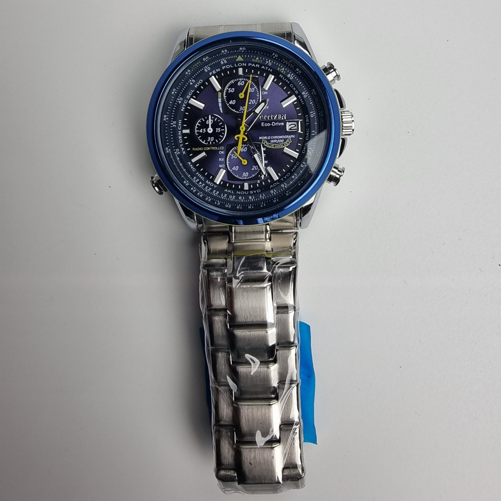 CITIZEN Eco-Drive World Chronographe