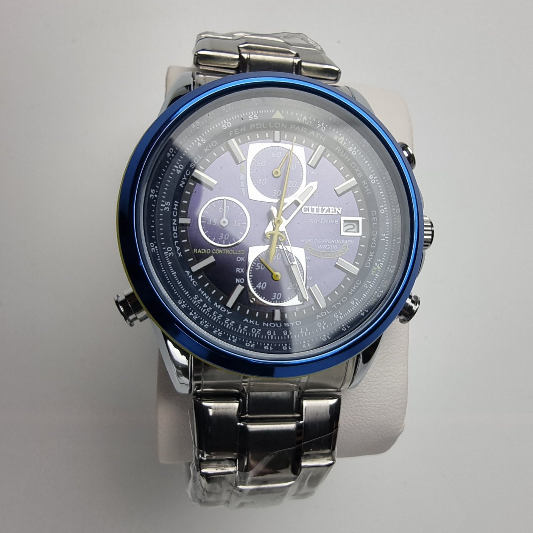 CITIZEN Eco-Drive World Chronographe