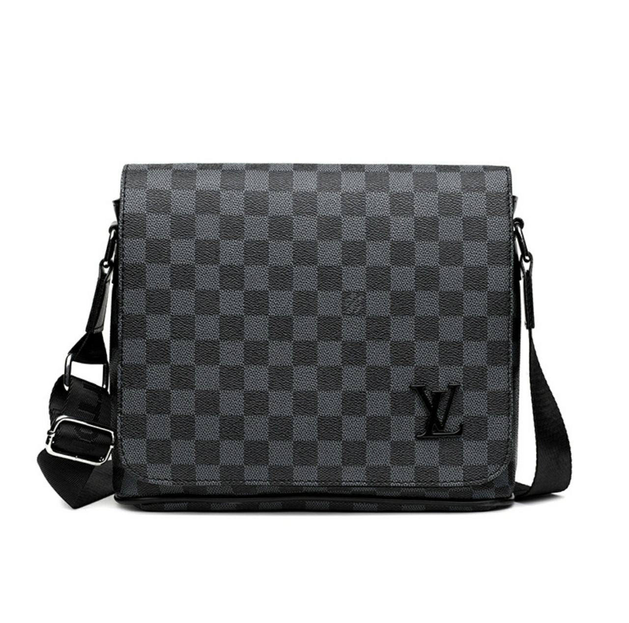 Louis Vuitton District en toile Damier Graphite