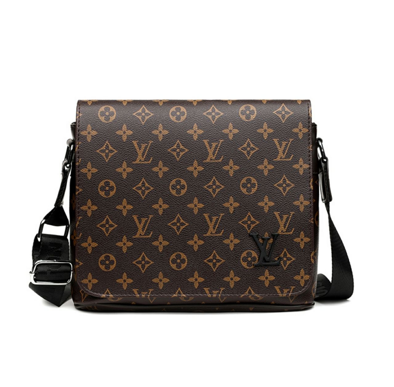 Louis Vuitton District en toile Monogramme marron