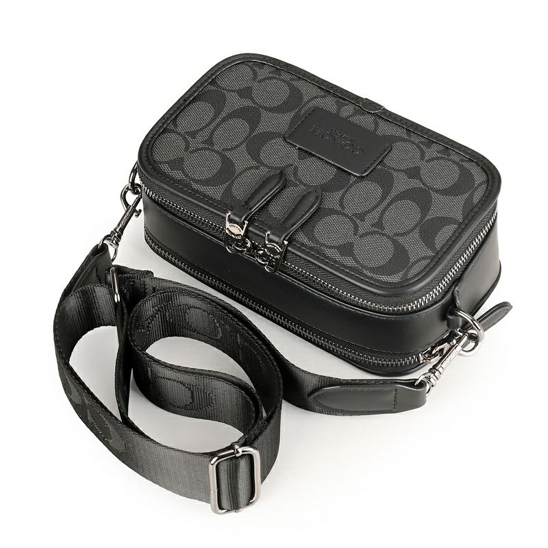 Coach Wyatt en toile exclusive et cuir noir