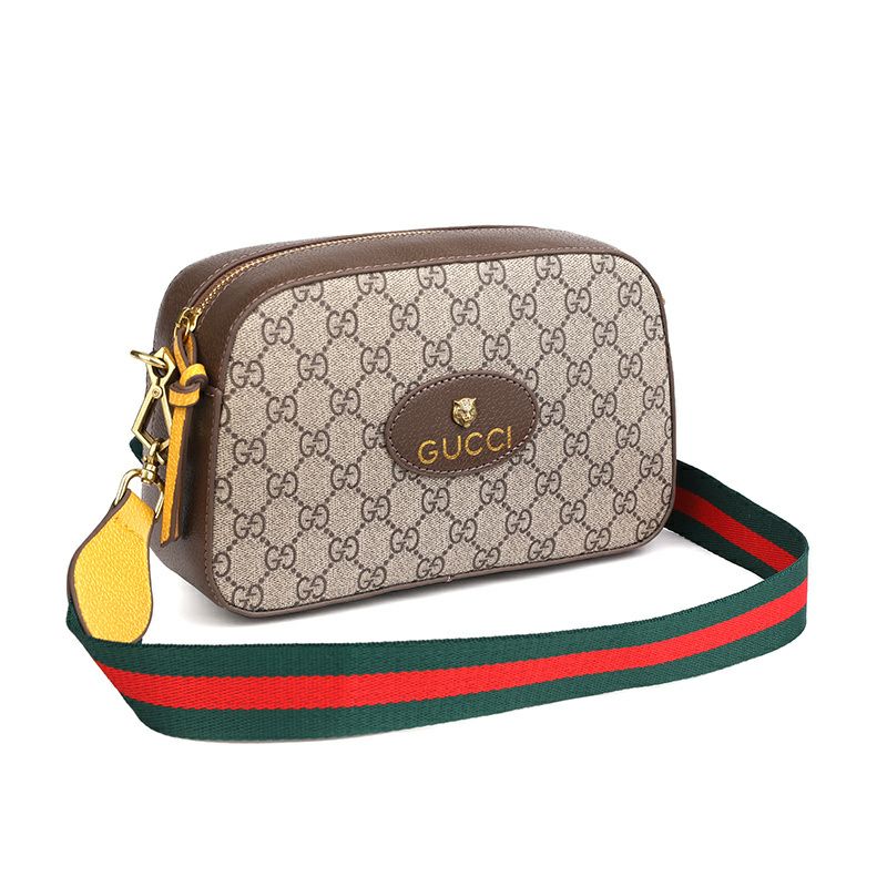 Gucci Neo Vintage en toile GG Supreme beige et ébène