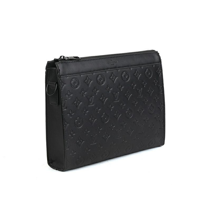 Louis Vuitton en cuir Monogram Shadow noir