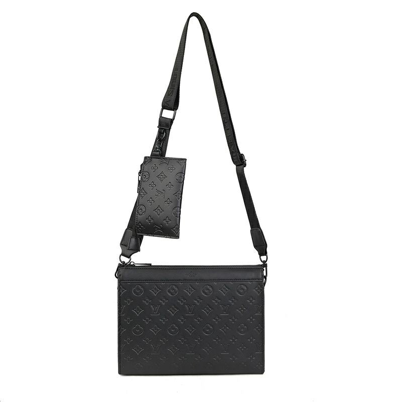 Louis Vuitton en cuir Monogram Shadow noir