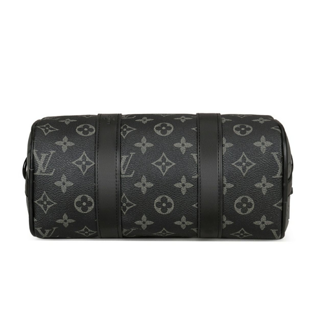 Louis Vuitton Keepall Bandoulière en toile de Monogram Eclipse Reverse noir