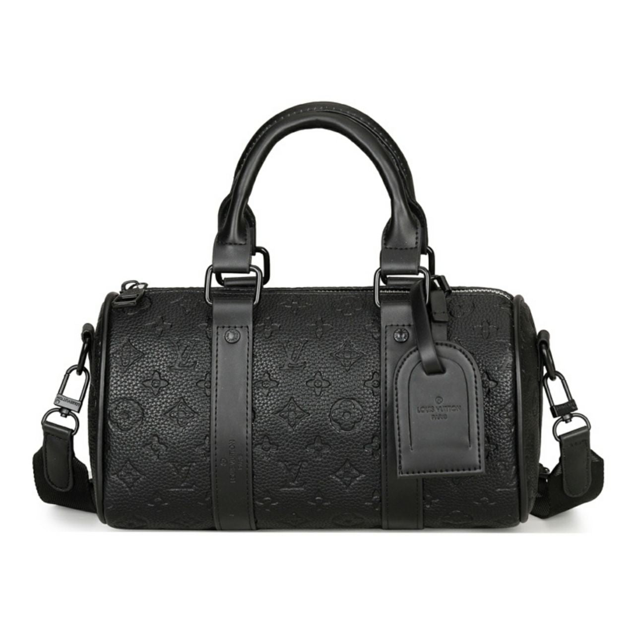 Louis Vuitton Keepall Bandoulière en cuir embossé du motif Monogram