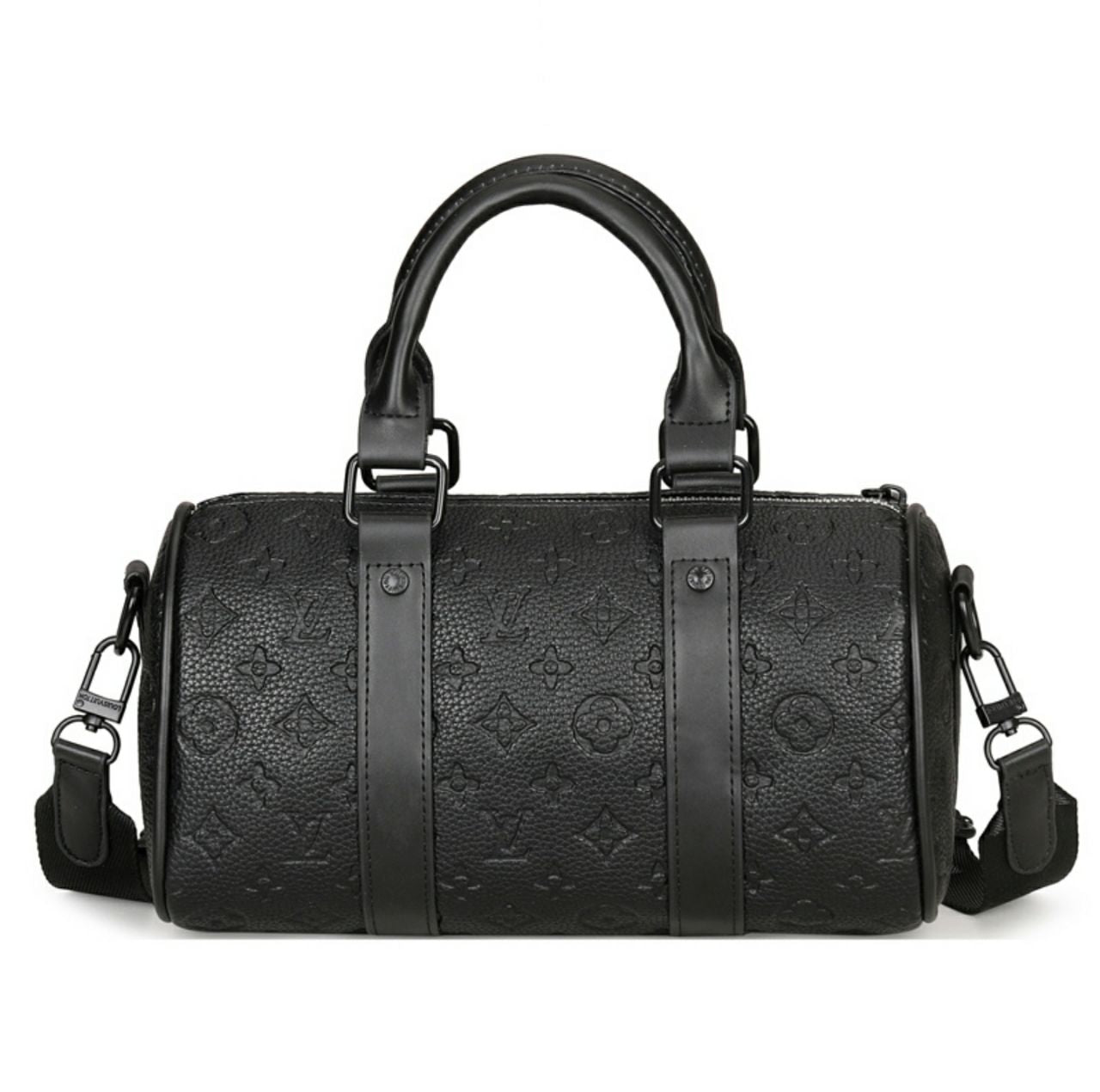 Louis Vuitton Keepall Bandoulière en cuir embossé du motif Monogram