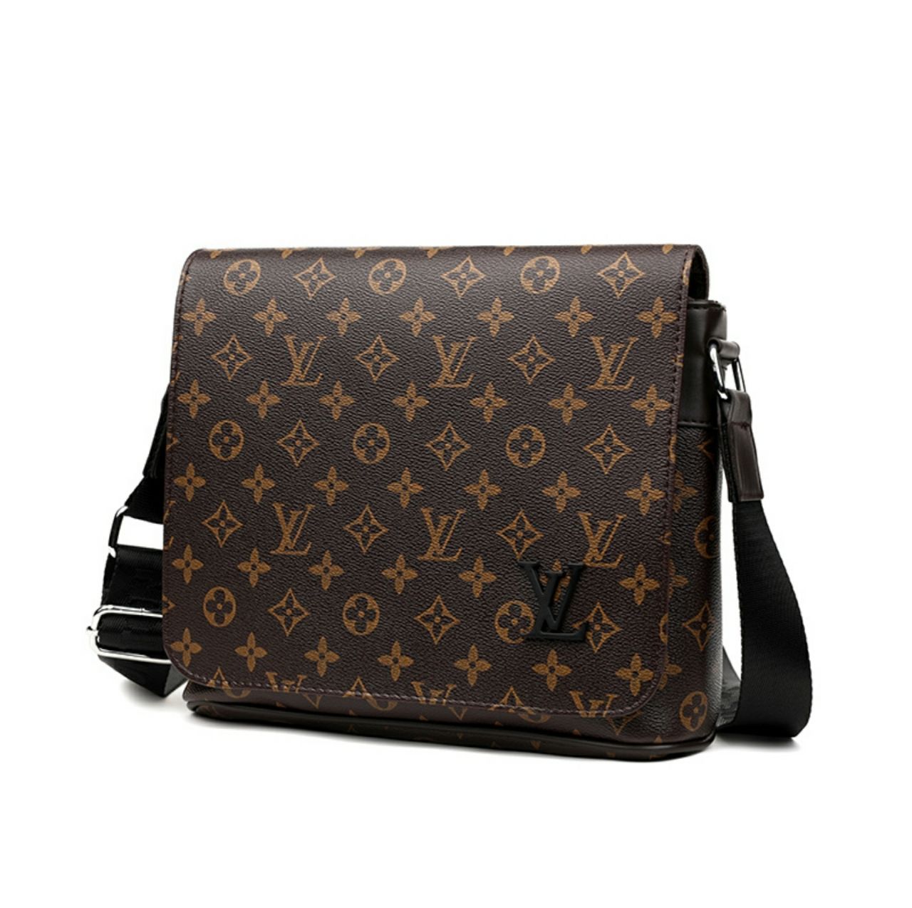 Louis Vuitton District en toile Monogramme marron