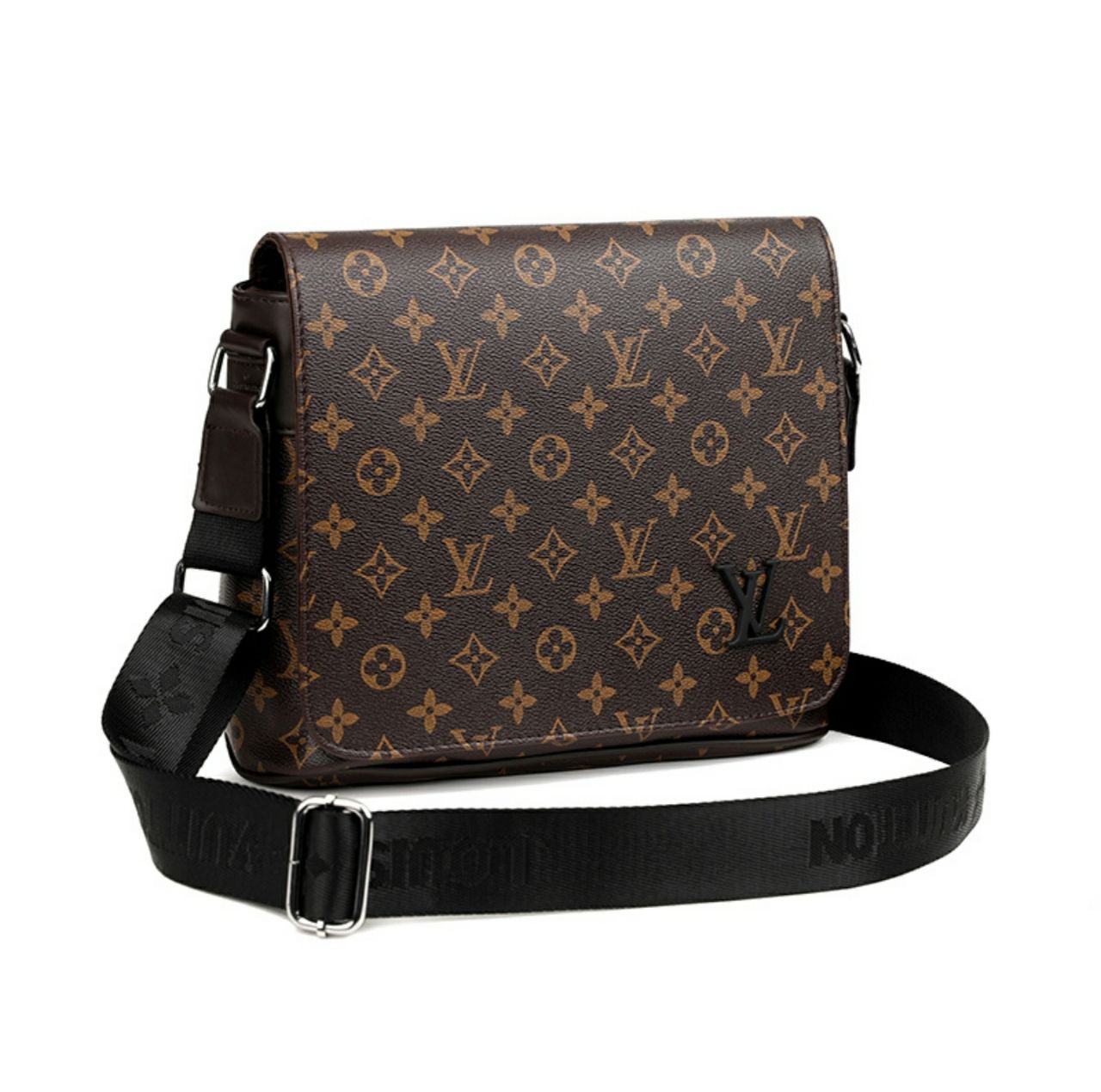 Louis Vuitton District en toile Monogramme marron