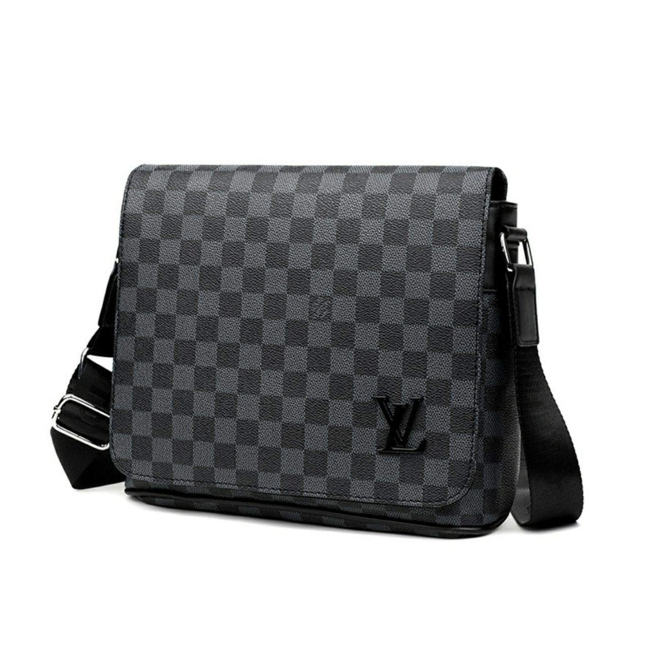 Louis Vuitton District en toile Damier Graphite
