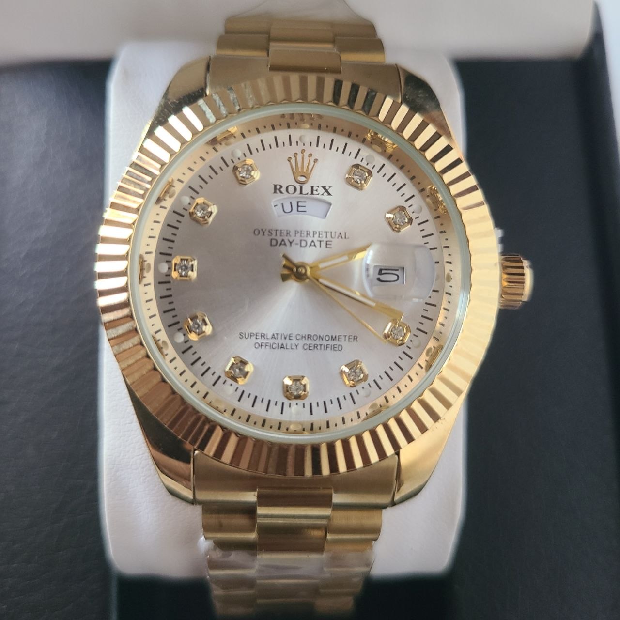 ROLEX Day-Date Finition Or